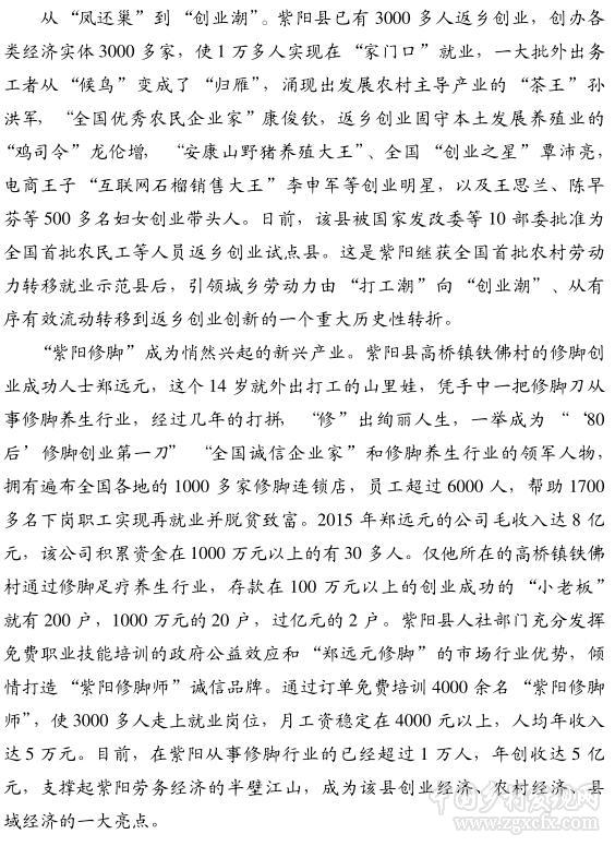 楊志貴:紫陽縣農(nóng)村勞動(dòng)力流動(dòng)轉(zhuǎn)移就業(yè)調(diào)查(圖4)