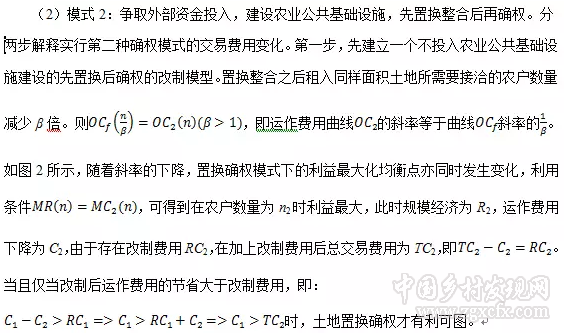 羅明忠等:交易費(fèi)用約束下的農(nóng)地整合與確權(quán)制度空間(圖5)