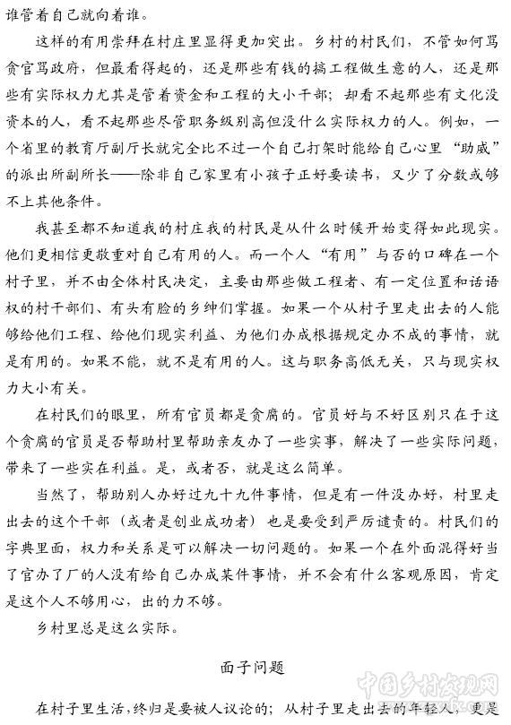 漆宇晴:鄉(xiāng)村里的有用崇拜(圖5)